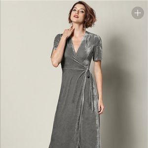 Venus Bridesmaids Formal Velvet Dress